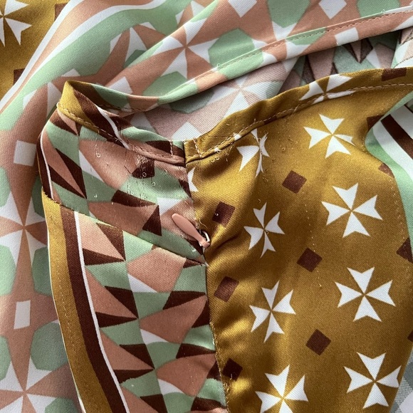 House of Harlow 1960 Geometric Pattern Shift Dress - Picture 6 of 7